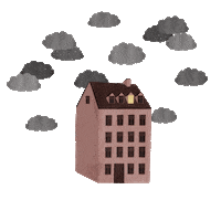 Snow Winter Sticker by Lara Paulussen