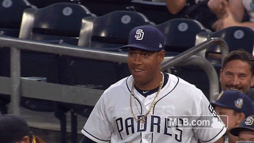 tuck it in san diego padres GIF by MLB