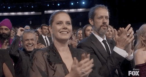 Amy Adams Clap GIF by Emmys