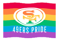 Football Sport Sticker by San Francisco 49ers