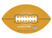 courtyardbymarriott sports game football nfl Sticker