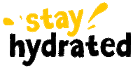 Stay Hydrated Sticker by Dogs Trust