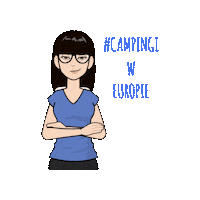 Campingi W Europie Sticker by Globtroterek