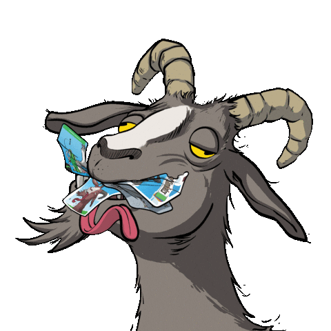 MOOD_PUBLISHING giphyupload mood goat cardgame Sticker