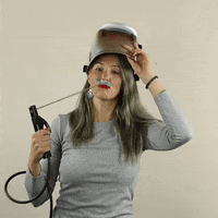 Helmet Welding GIF by Nový start