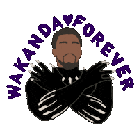 Black Panther Disney Sticker