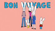 Depart Bon Voyage GIF by Simon Super Rabbit