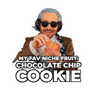 Chocolate Chip Cookie Too Mainstream Sticker