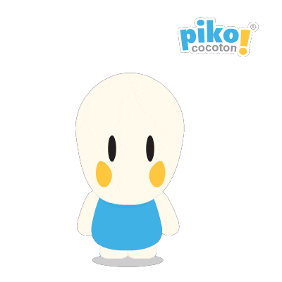 sticker hello by Piko Cocoton