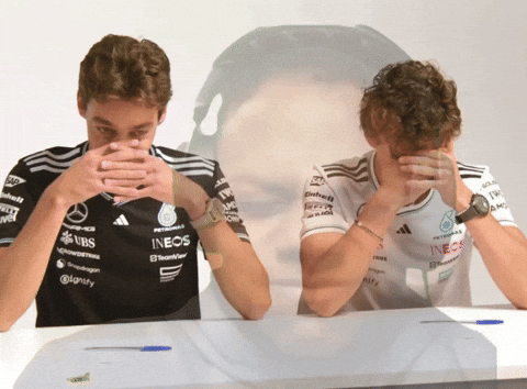 George Russell Mercedes GIF