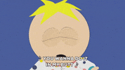 butters stotch singing GIF by South Park 