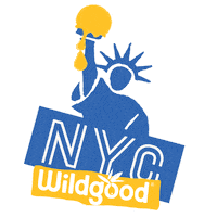 Vegan Nyc Sticker by Wildgood