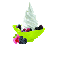 cyberyogurt froyo frozen yogurt cyber yogurt Sticker
