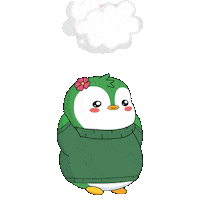 Well Done Thank You Sticker by Pudgy Penguins