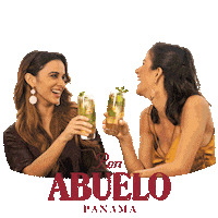 Salud Panama Sticker by Ron Abuelo Spain