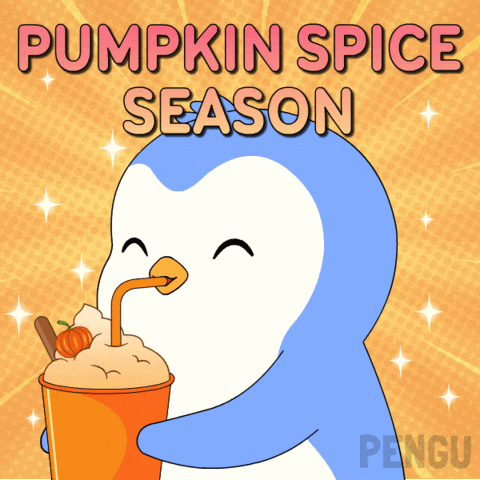 Iced Coffee GIF by Pudgy Penguins