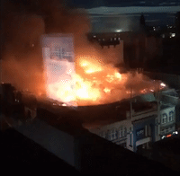 Glasgow Nightclub Catches Fire as Art School Fire Spreads
