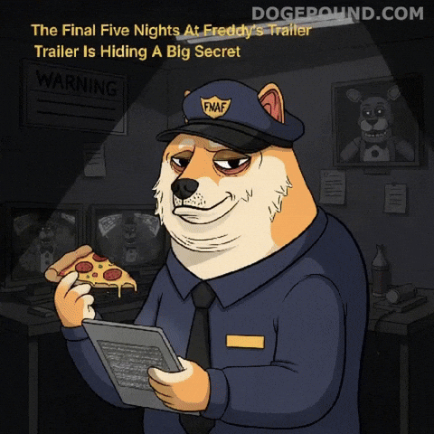 Tired Five Nights At Freddys GIF by Doge Pound