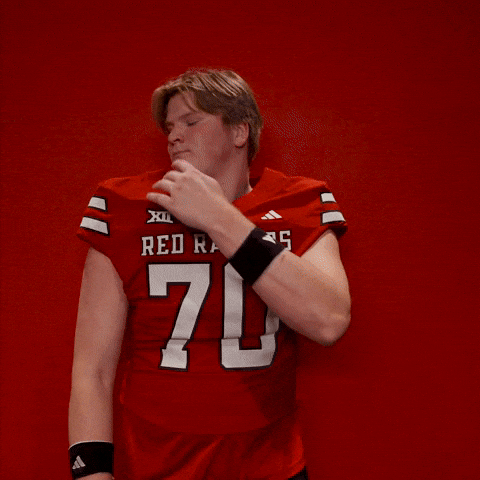 Jacob Ponton GIF by Texas Tech Football