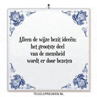 Humor Wijsheid GIF by Tegelspreuken.nl
