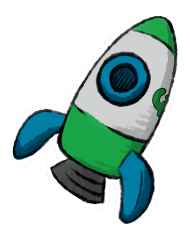 tokocrypto giphyupload nft moon cryptocurrency Sticker