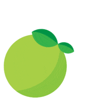 Frootco apple fruit organicclothing frootco Sticker