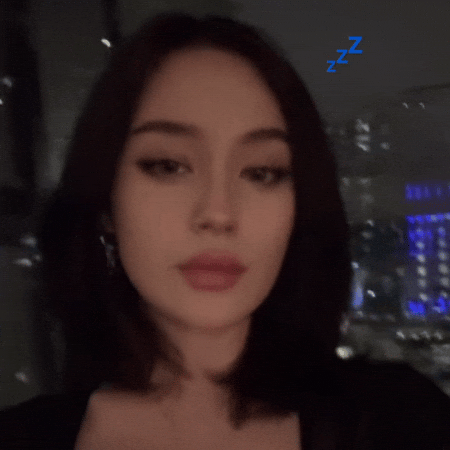Cute Girl Eye Roll GIF