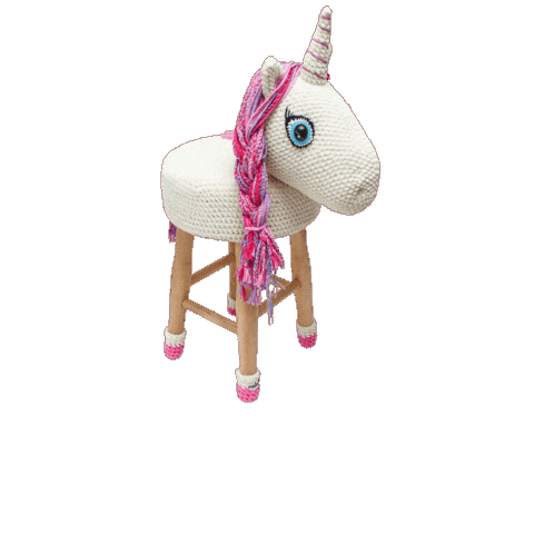 makuka happy unicorn handmade jednorozec Sticker