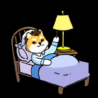 Tired Good Night GIF by Dogelon Mars