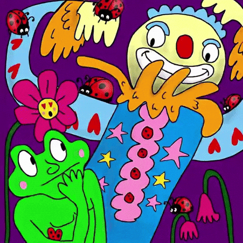 Frog Clown GIF by Mypenleaks