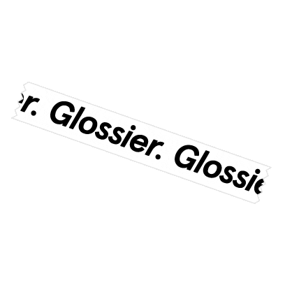 tape Sticker by Glossier