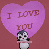 I Love You Heart GIF by Pengu