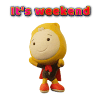 Long Weekend Dancing Sticker by Gumazing