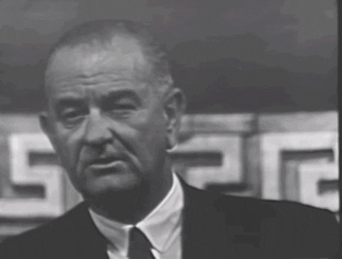 Lyndon B Johnson GIF by GIPHY News