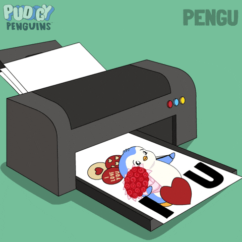 I Love You Heart GIF by Pudgy Penguins