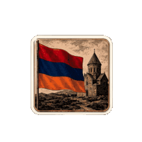 Armenia Sticker by AB Media USA