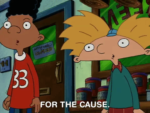 hey arnold nicksplat GIF