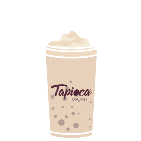 Bubble Tea Boba Sticker by Tapioca Lounge