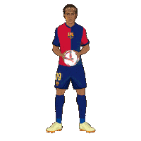 Fc Barcelona Football Sticker by SportsManias