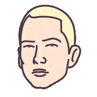 Good Friday Eminem Sticker by Made in the Pile