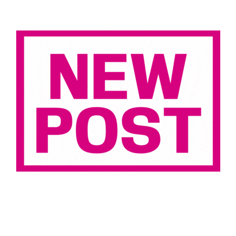 Pink New Post Sticker by KAEFERGroup