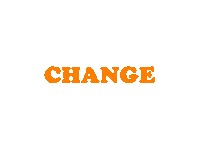 Joe Biden Change Sticker by Ginsburg Project