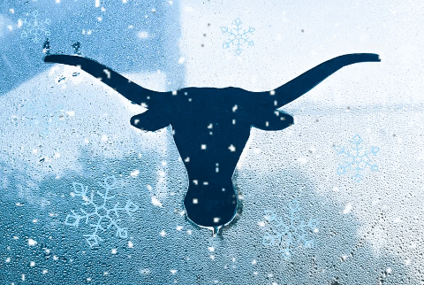 University Of Texas Snow GIF by College of Natural Sciences, UT Austin