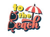 Happink summer beach ocean sea Sticker