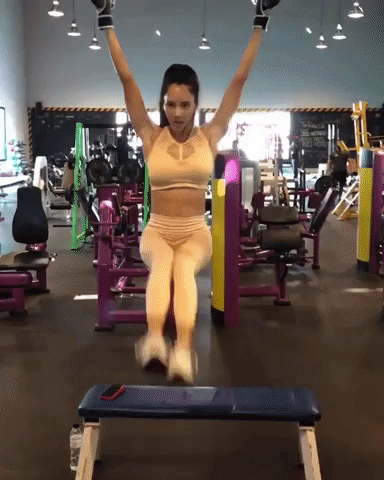 fitness bebethanchanok GIF
