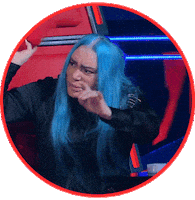 Loredanaberte Sticker by The Voice of Italy