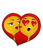 archythedoodler love cute heart kiss Sticker