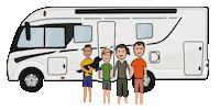 Travel Camping Sticker by The Upcycling Camper