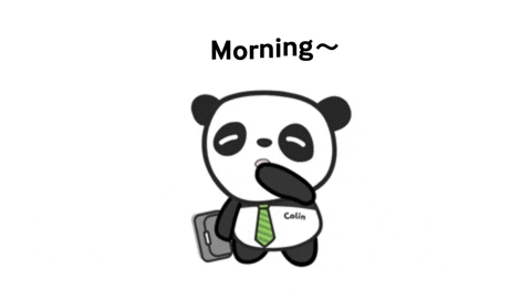 Wake Up Morning GIF by The Cheeky Panda