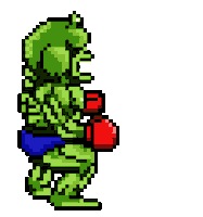 Angry Pixel Sticker